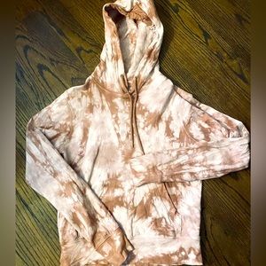 Athleta sundown Tie dye sweatshirt hoodie size S